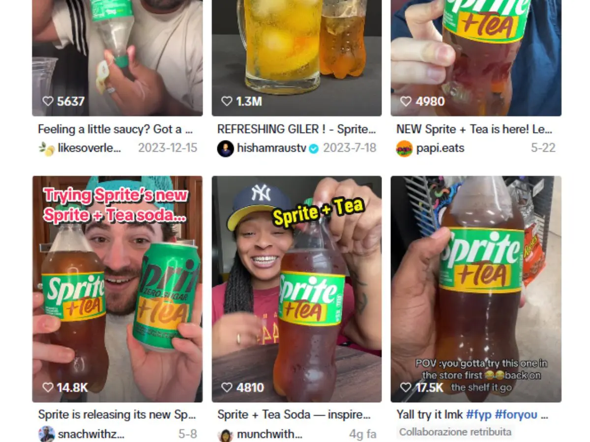 La nuova Sprite è colpa di TikTok (e di un video diventato virale in poche ore) La nuova Sprite è colpa di TikTok (e di un video diventato virale in poche ore)