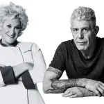 Anne Burrell e Anthony Bourdain