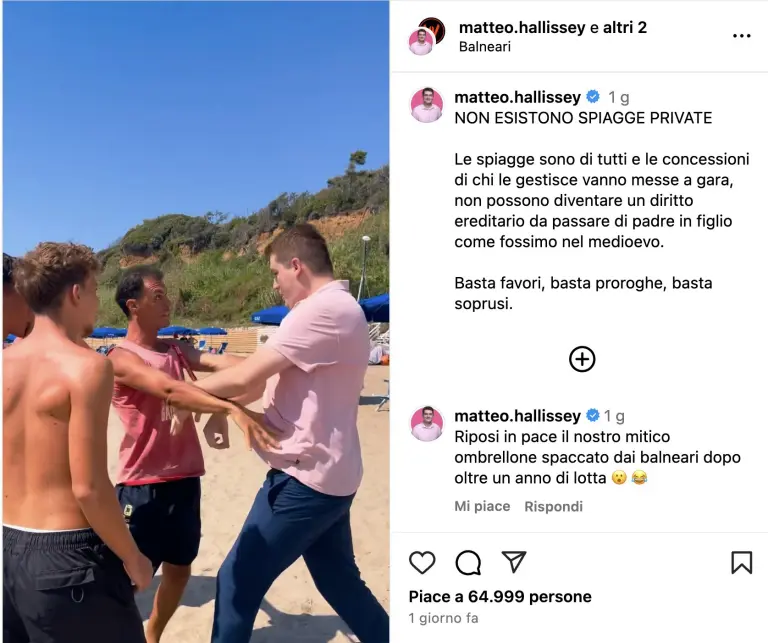 matteo hallissey balneari