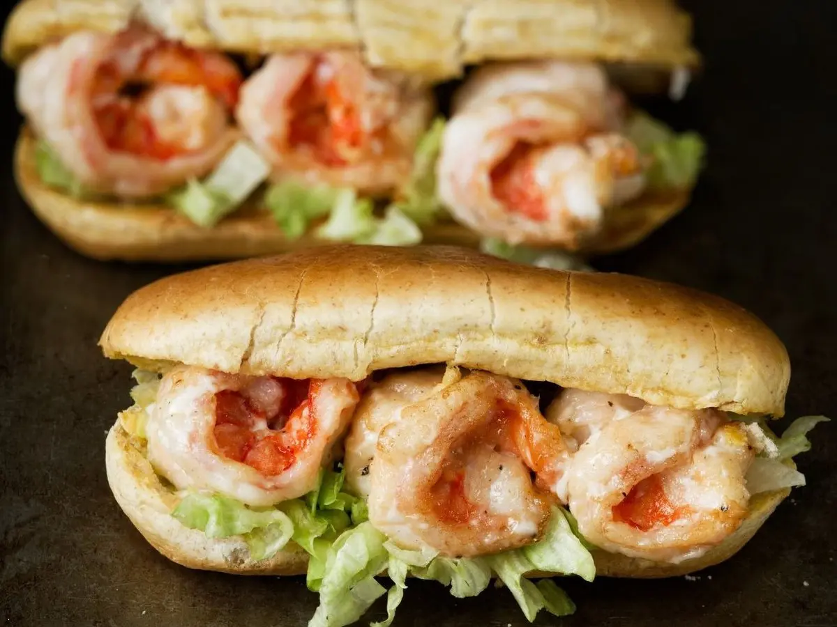 po' boy gamberi