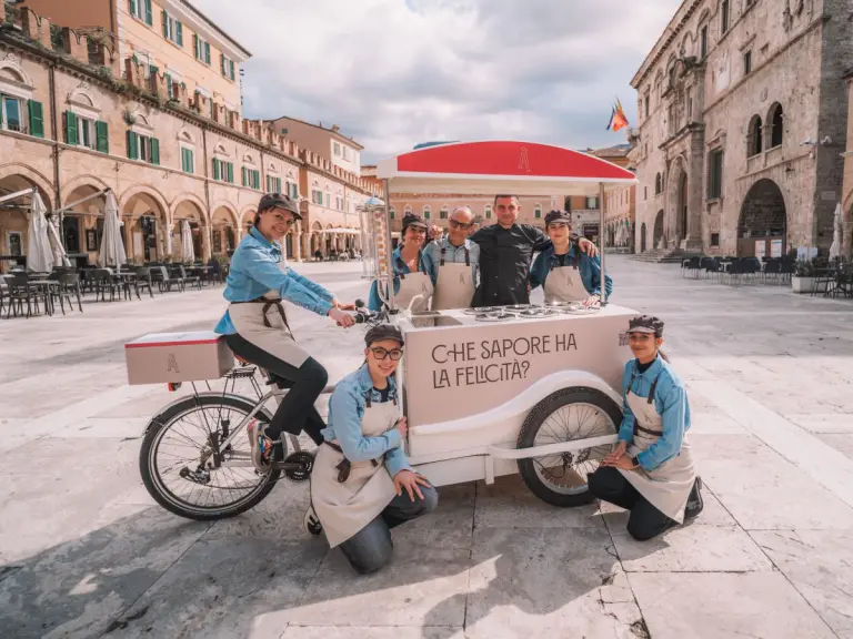 A-bike della gelateria Andrè, Ascoli Piceno