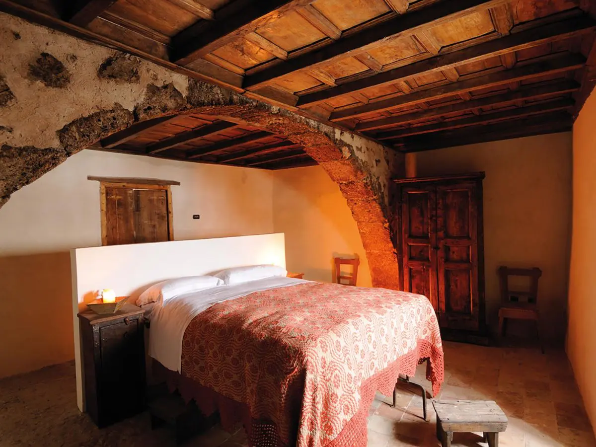 Camera di Sextantio Albergo Diffuso