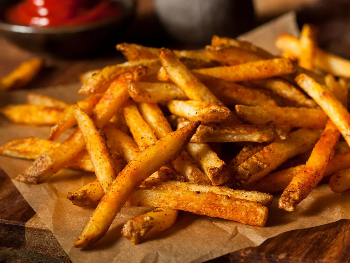 patate fritte nel grasso d'anatra