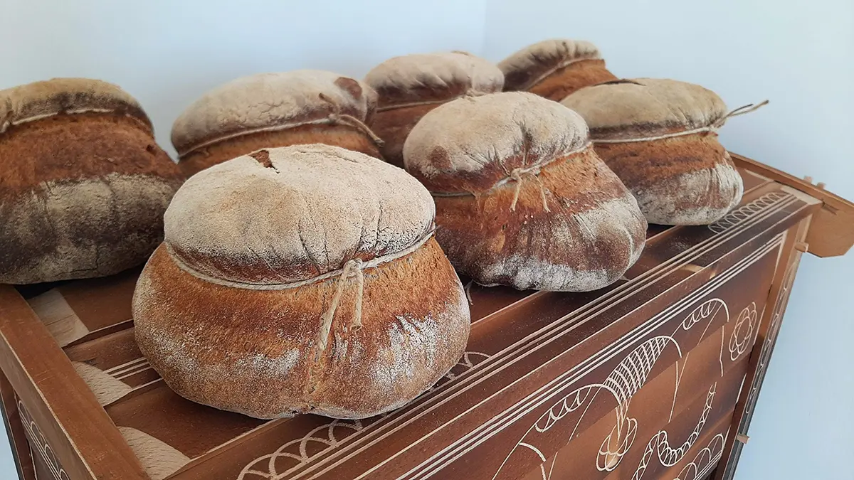 che cos8217232 il kore aterno il pane inventato da un artigiano cotto con lo spago