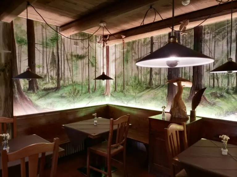 Interno del ristorante ’S Eike