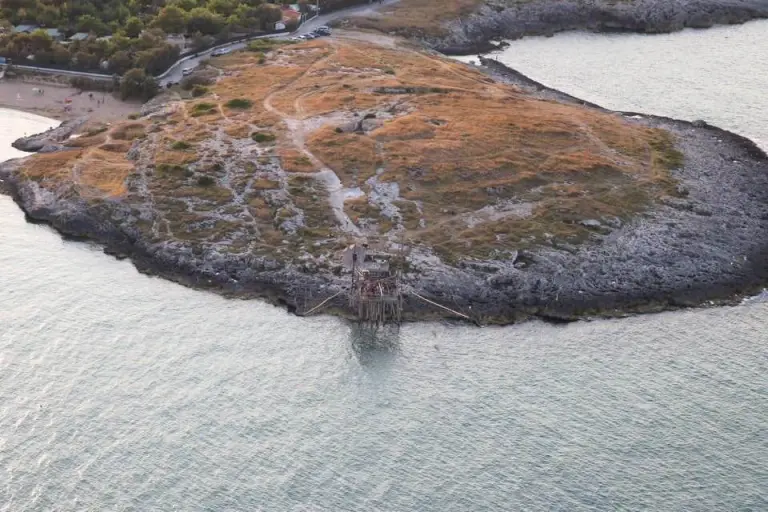 Trabucco di Molinella a Vieste penisola (foto Matteo Nuzziello)