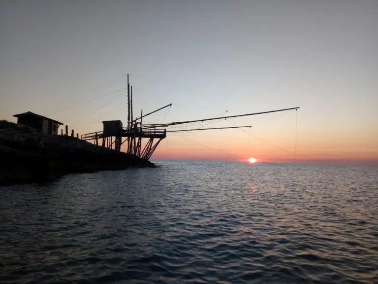 Trabucco di Punta Lunga a Vieste (foto Francesco Ruggieri)