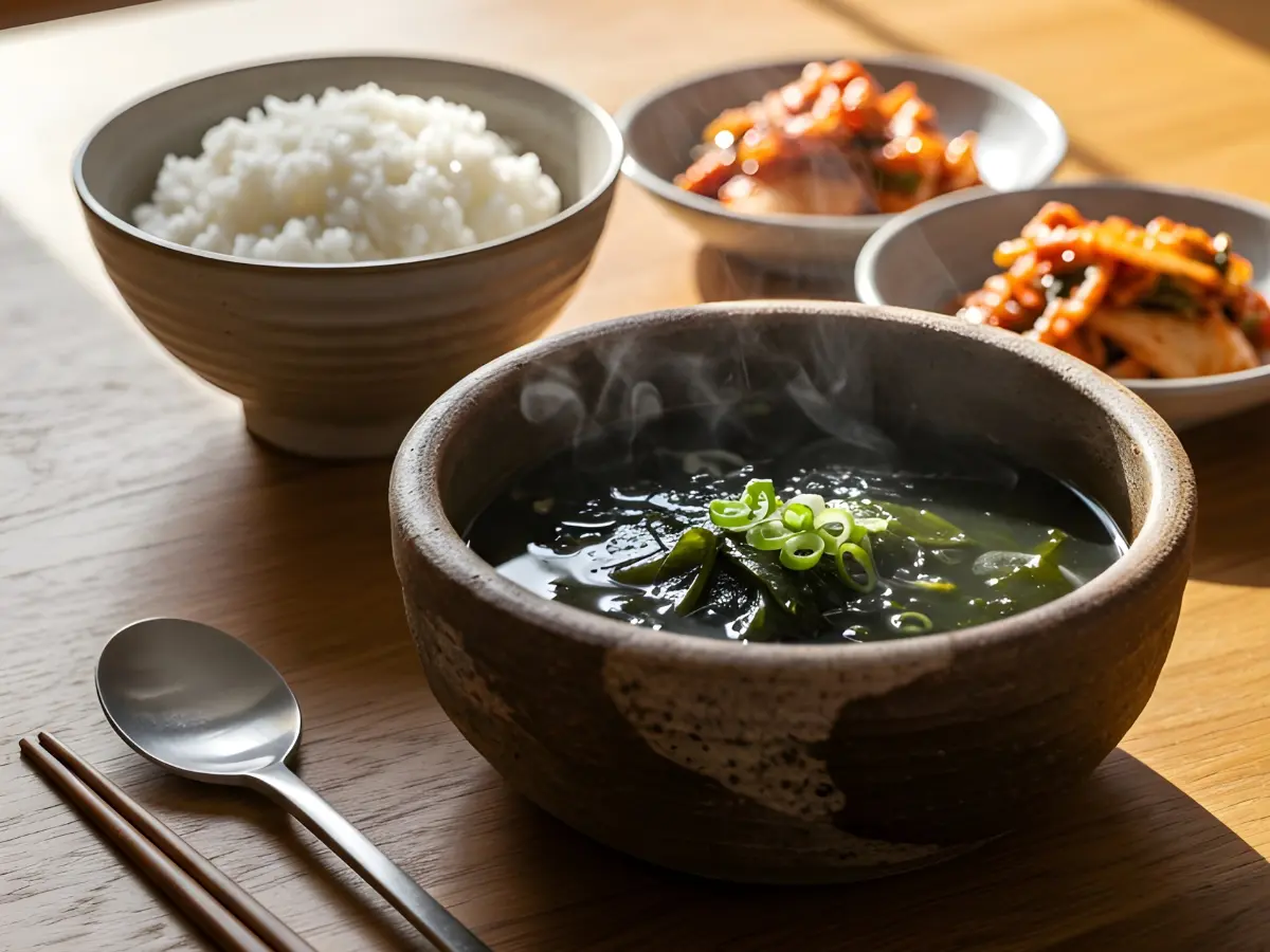 Perché in Corea del Sud esiste una zuppa che si mangia solo al compleanno e dopo aver partorito