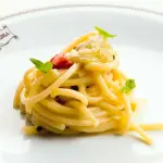 Spaghetti con cipollotto del Luogo di Aimo e Nadia
