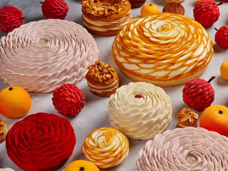 torte marmorizzate Cédric Grolet