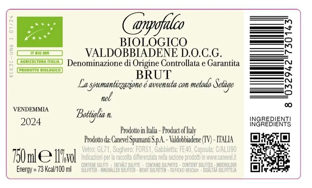 Valdobbiadene Brut Campofalco 2024