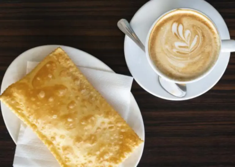 Gnocco fritto e cappuccino