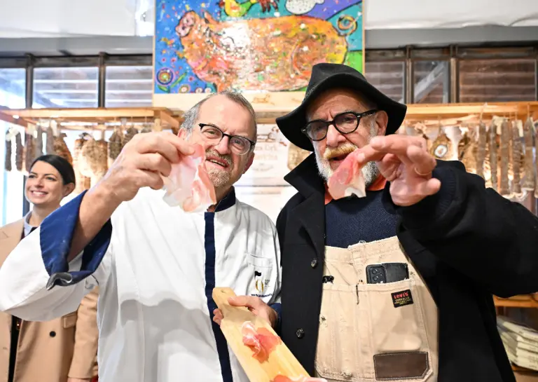 Massimo Spigaroli e Giorgione_Salumi da Re 2025