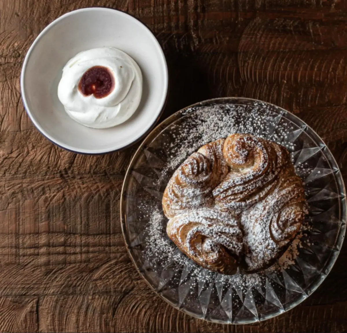 torta di rose dell'Osteria dei Maltagliati