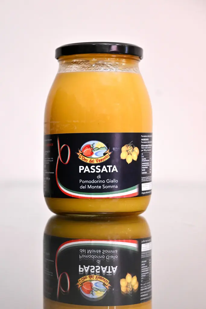 Passata di pomodorino giallo del Monte Somma
