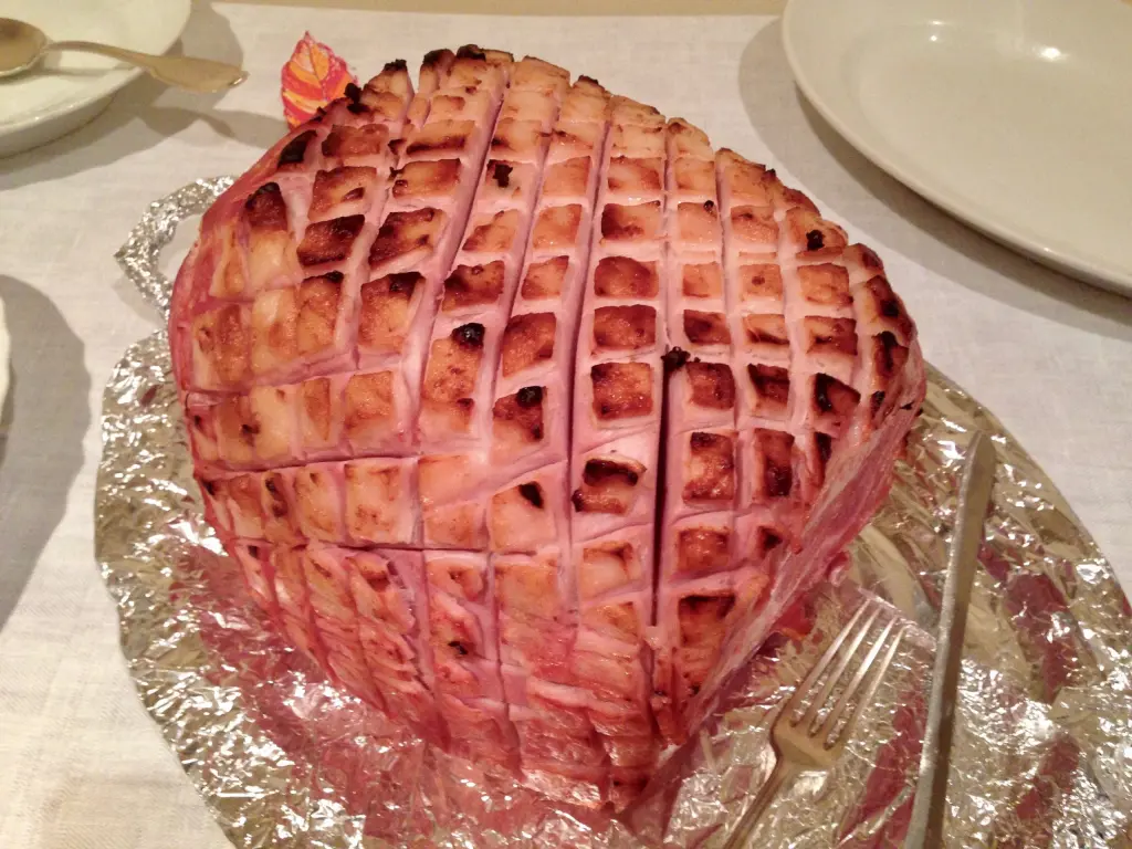 prosciutto glassato Thanksgiving