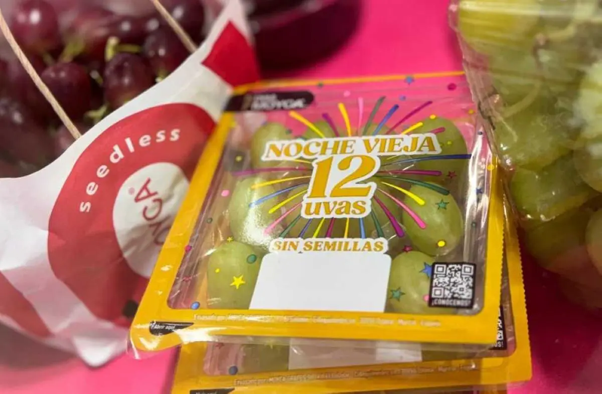 La confezione di uva con solo 12 acini