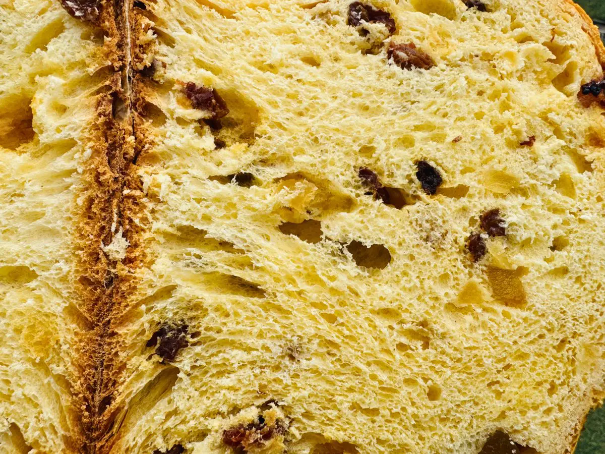 Panettone Ikea sezionato