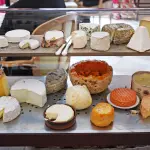 chariot de fromages