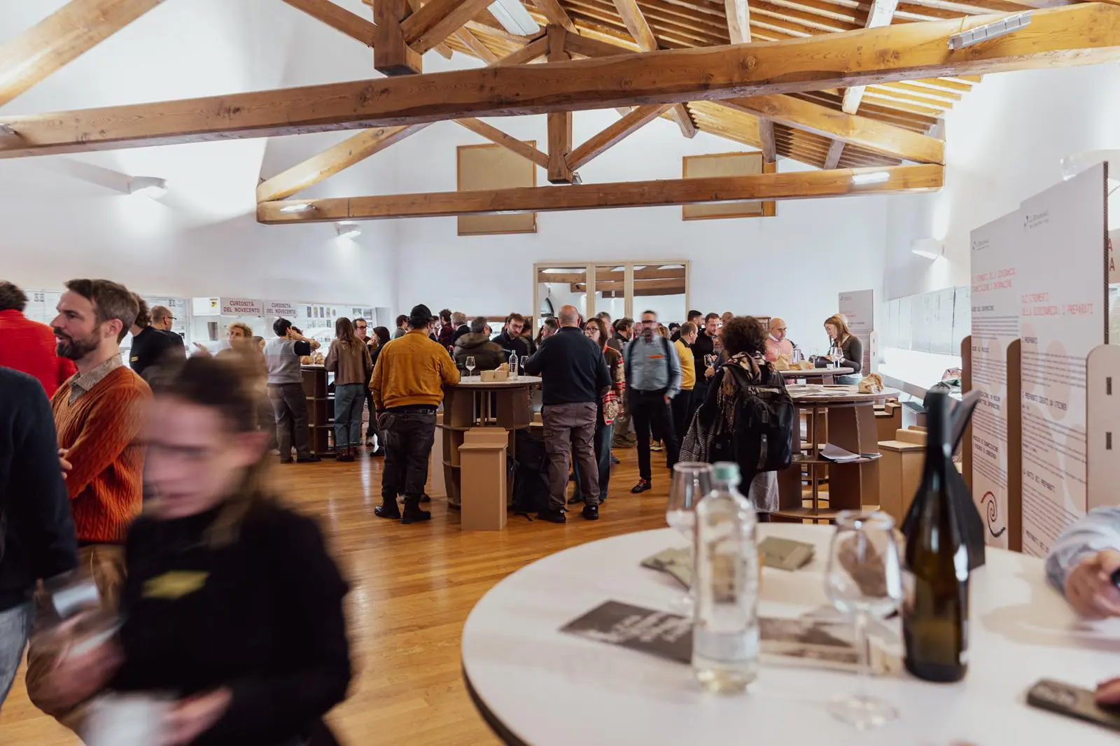La sala di Prati Rione Gastronomico