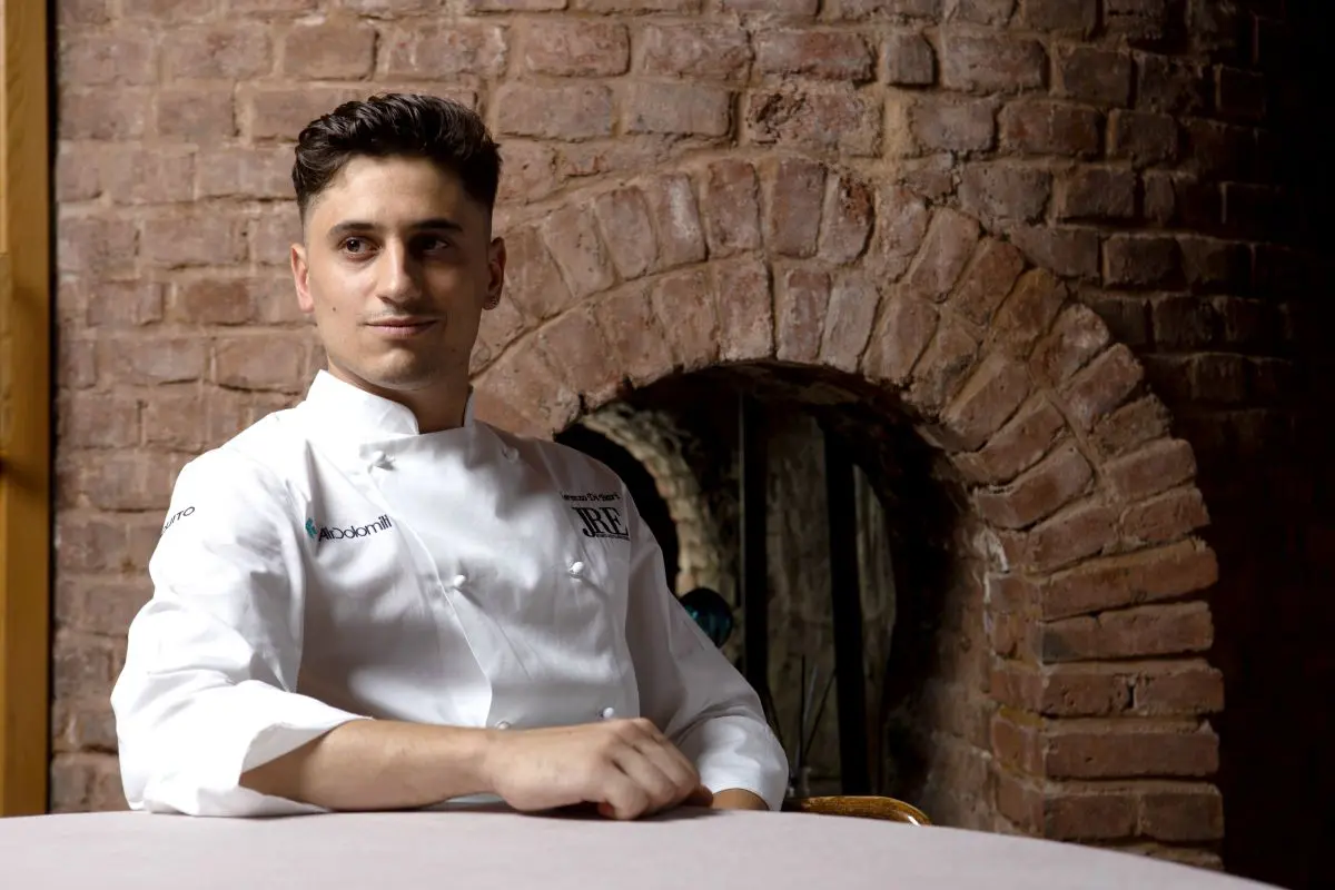 Francesco Arena nel suo nuovo bistrot a Messina