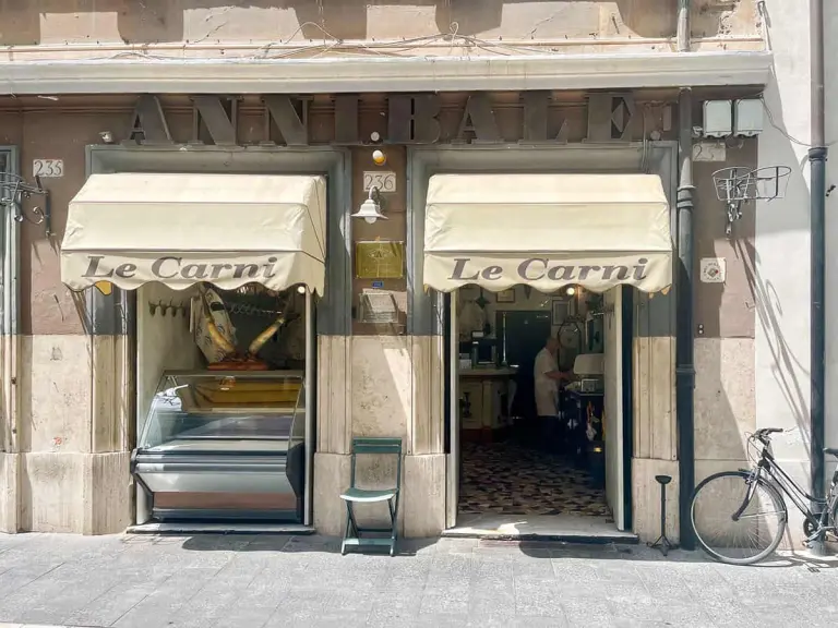 Macelleria Annibale ingresso