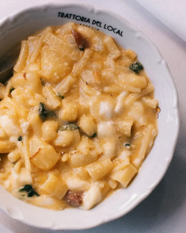 Pasta patate e provola di Trattoria del Local a Venezia