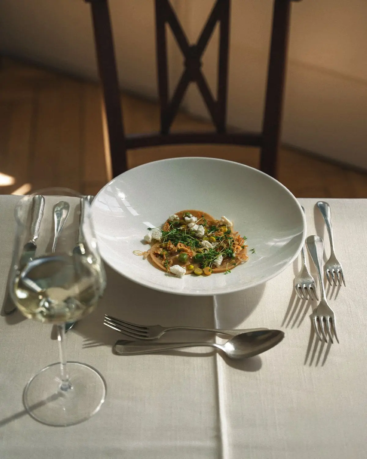 Ravioli di Restaurant 1908 del Parkhotel Holzner
