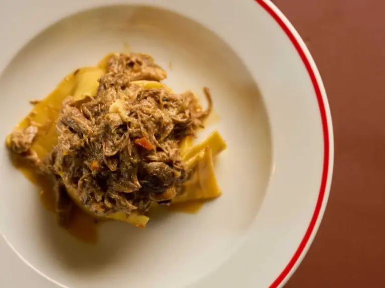 pappardelle con l'anatra di Molino trattoria moderna