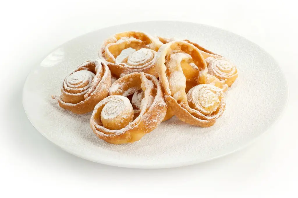 tagliatelle dolci di carnevale