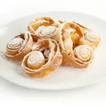 tagliatelle dolci di carnevale