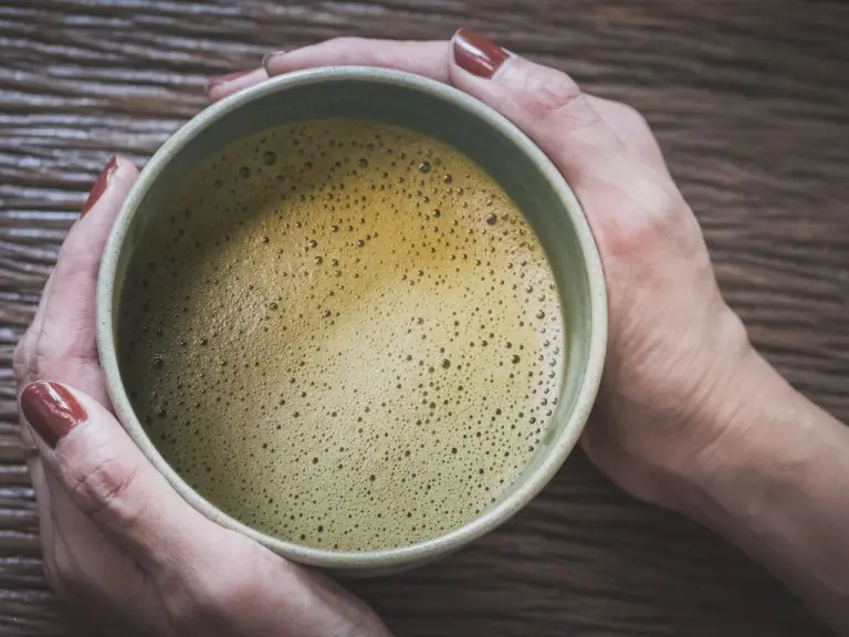 una tazza di te Hojicha