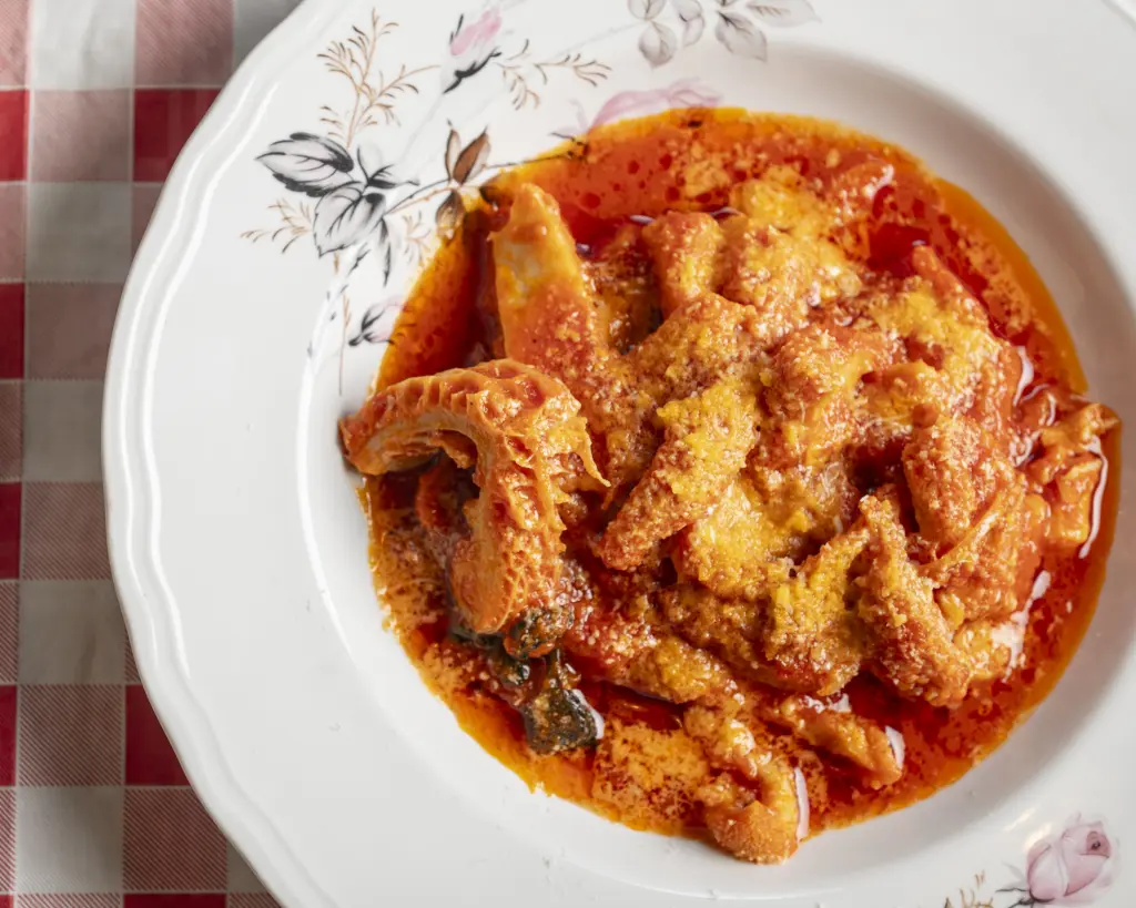 La trippa del ristorante da adriana al pigneto