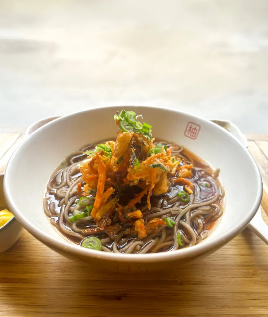 Kakiage Soba di Yuzuya