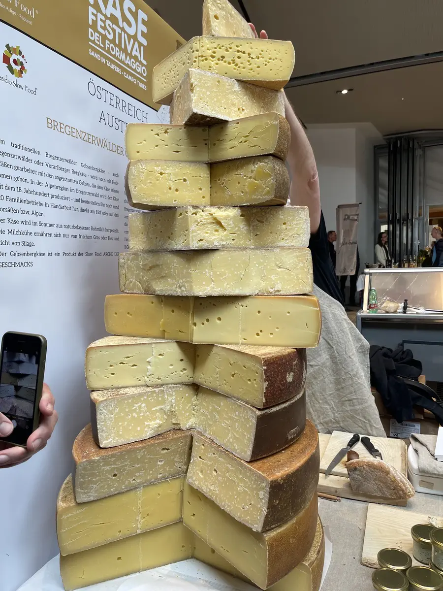 Formaggi della Bregenzerwald al Festival del Formaggio