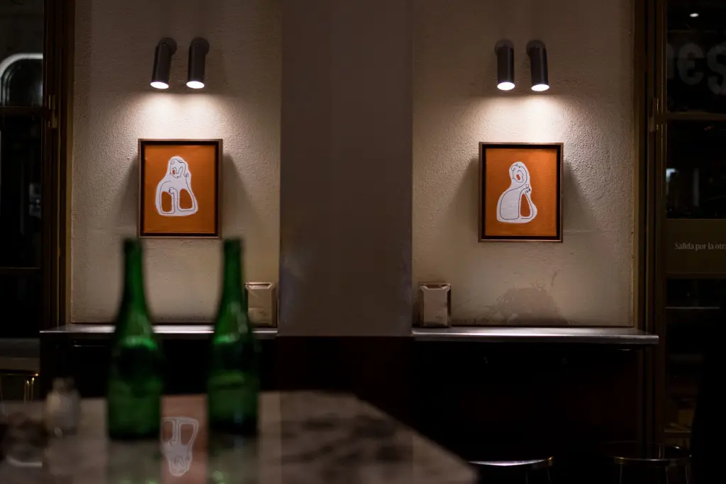 L'interno di Casa Canito a Madrid