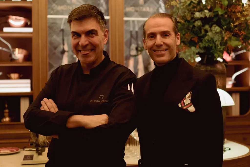 Lo chef spagnolo Ramón Freixa e suo marito David del Castillo