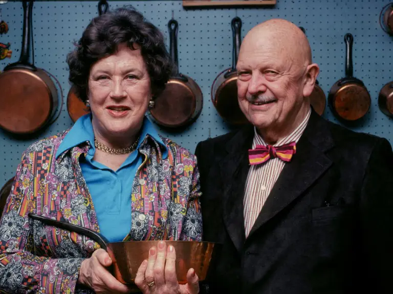 Julia Child e James Beard