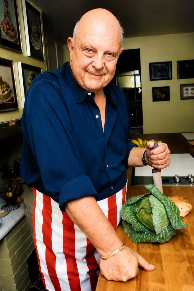 james beard nella sua cucina