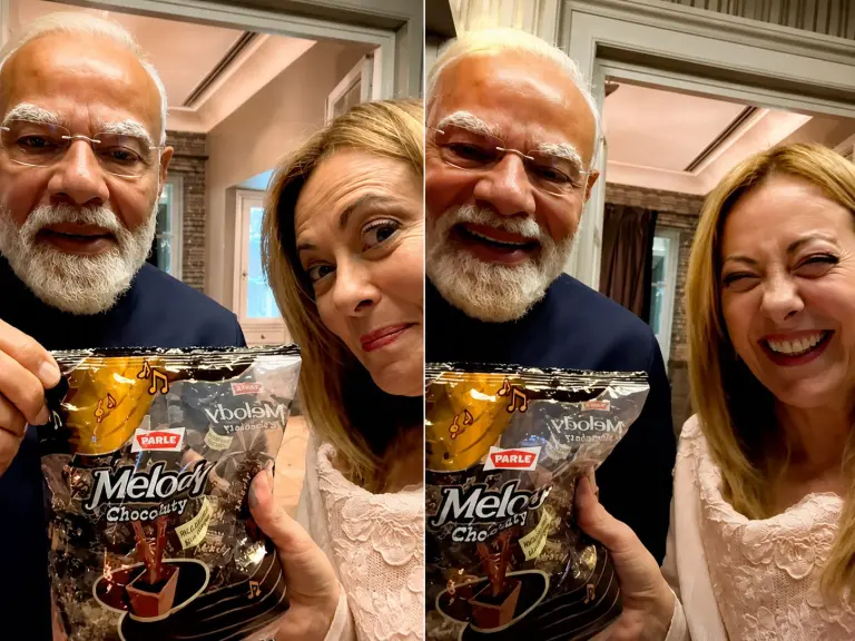 Le caramelle indiane Melody regalate da Narendra Modi a Giorgia Meloni durante l’incontro ufficiale a Roma