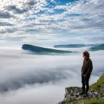 Lo chef Poul Andrias Ziska nel ristorante Paz alle Isole Faroe, due stelle Michelin