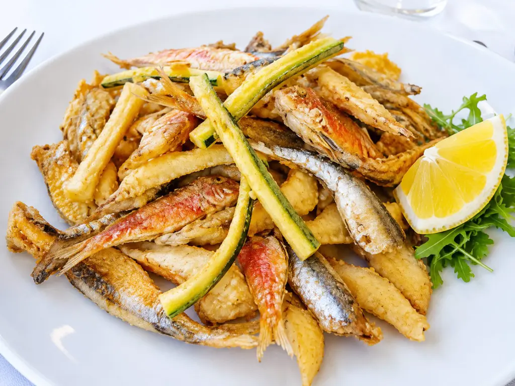 paranza con pesce povero