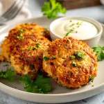 Crab cakes, crocchette americane preparate con polpa di granchio blu