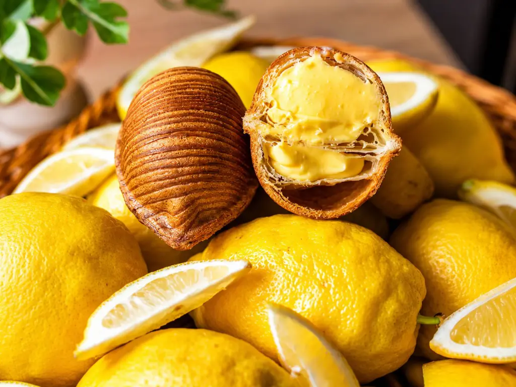 Croissant realistico a forma di limone realizzato da Tarì Bakery a Torino