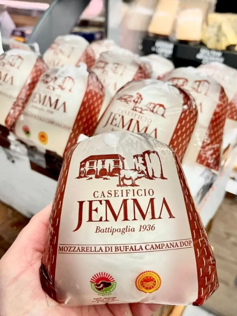 mozzarella di bufala caseificio jemma