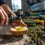 bruschetta con olio siciliano