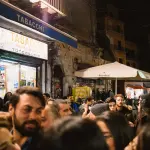 La Vucciria di Palermo tra tavolini, locali e le storiche balate del mercato