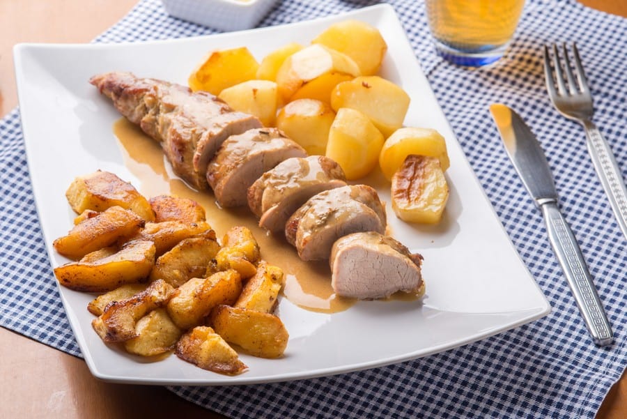 Arrosto di maiale al latte