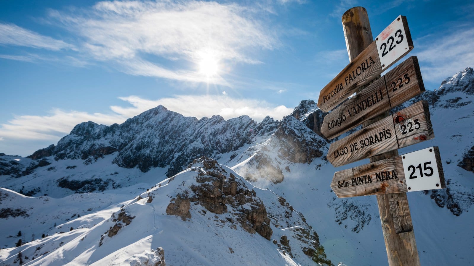 Cortina D'Ampezzo, piste da sci