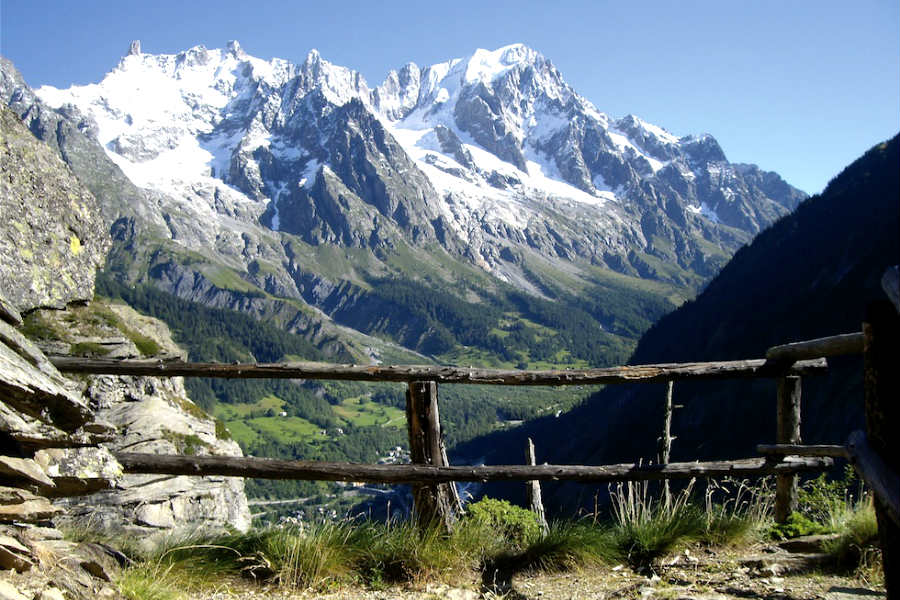 Courmayeur e il Monte Bianco
